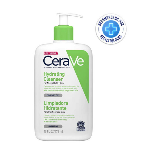 GEL LIMPIADORA HIDRATANTE PIEL NORMAL A SECA 473ML.