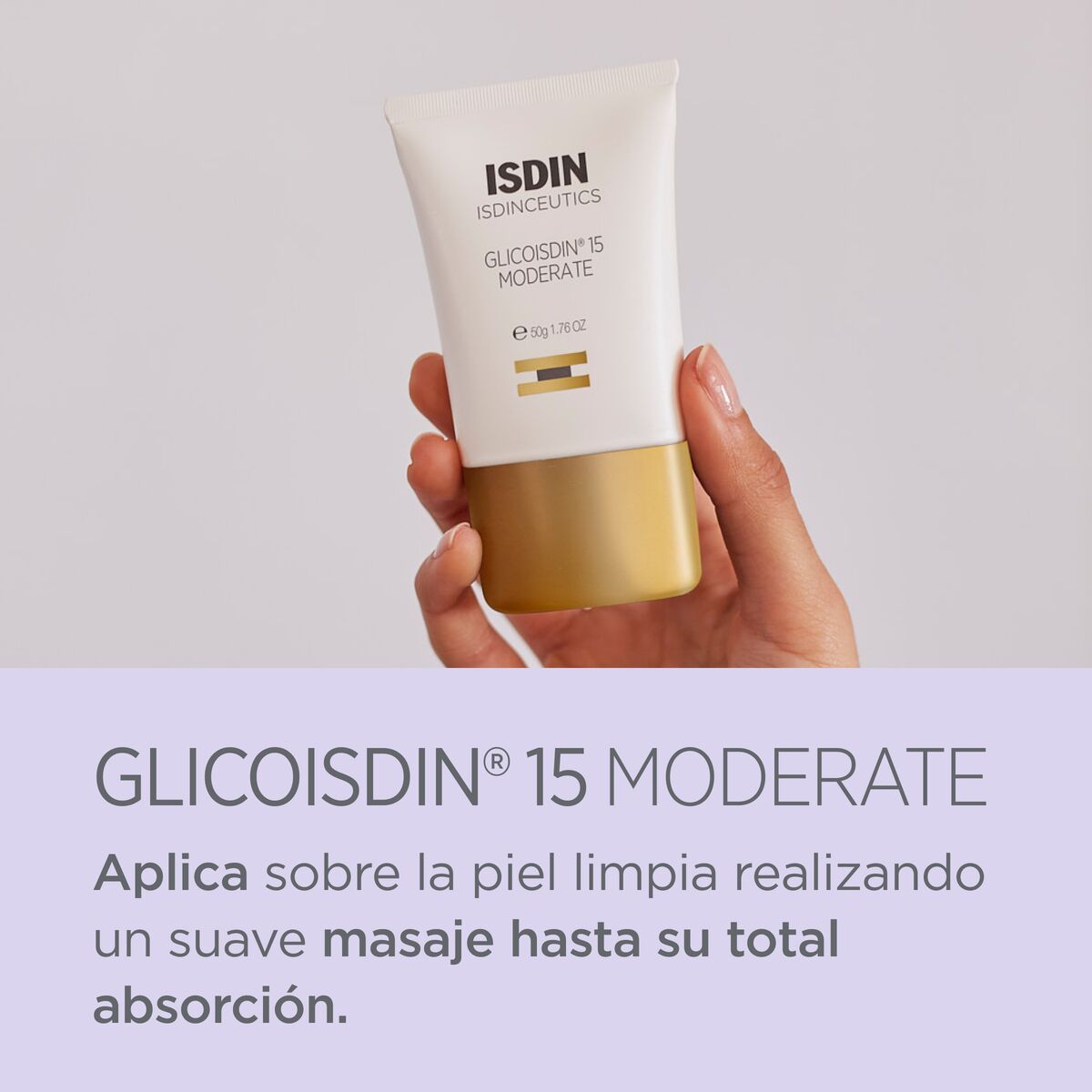 ISDINCEUTICS GLICOISDIN MODERATE 15% GEL 50 ML.