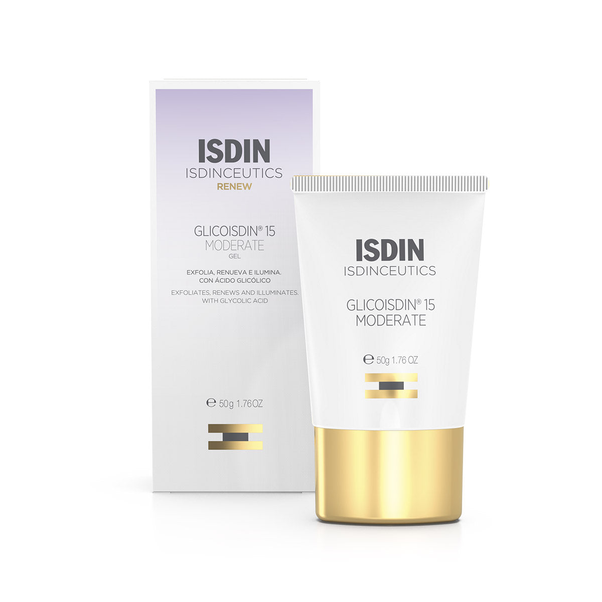 ISDINCEUTICS GLICOISDIN MODERATE 15% GEL 50 ML.