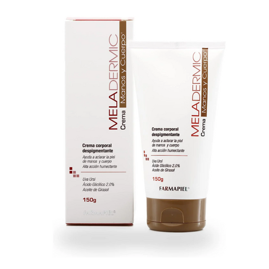 MELADERMIC MANOS Y CUERPO CREMA DESPIGMENTANTE 150 GR.