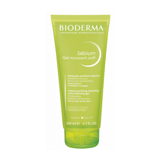 SEBIUM GEL MOUSSANT ACTIF 200 ML.
