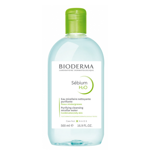 SEBIUM H20 AGUA MICELAR 500 ML.