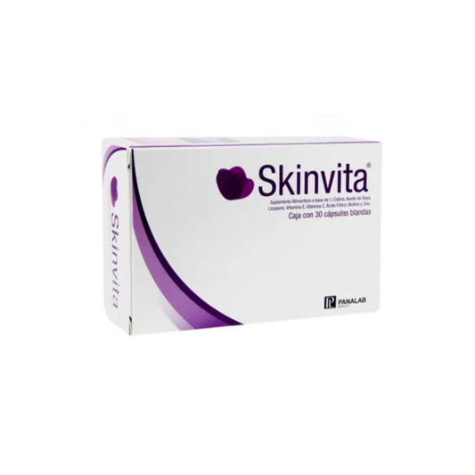 SKINVITA SUPLEMENTO ALIMENTICIO 30 Cápsulas
