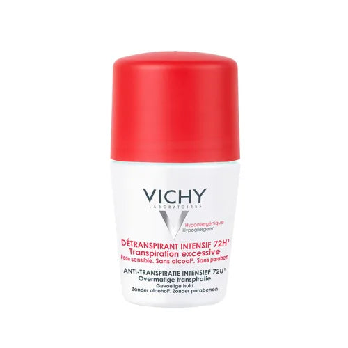 Antitranspirante STRESS RESIST TRATAMIENTO INTENSIVO 72 HORAS - ROLL-ON 50 ML. (TAPA ROJA).